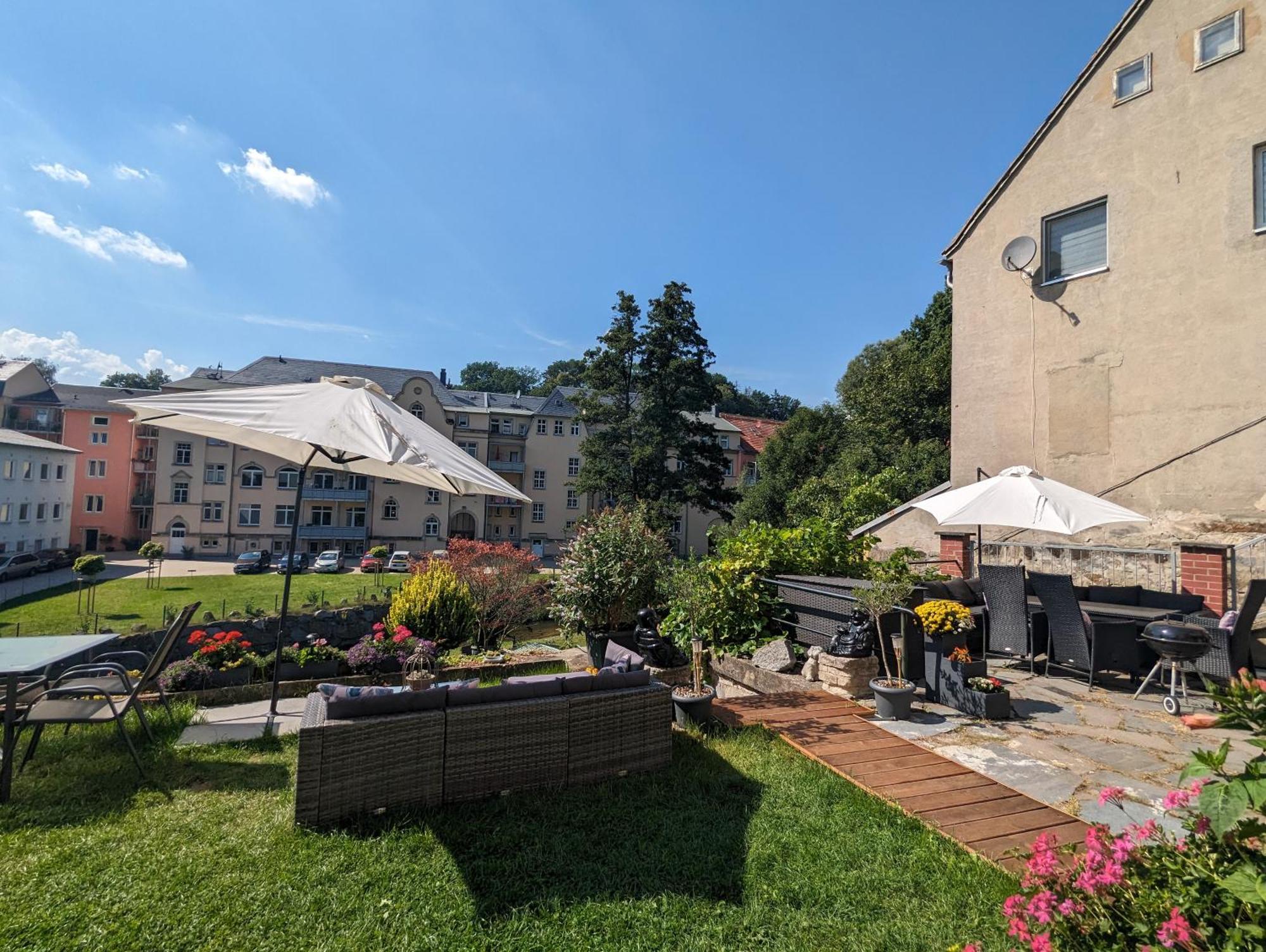 Zi2 - Urlaubsmagie - Whirlpool, Sauna Und Garten Apartman Sebnitz Kültér fotó