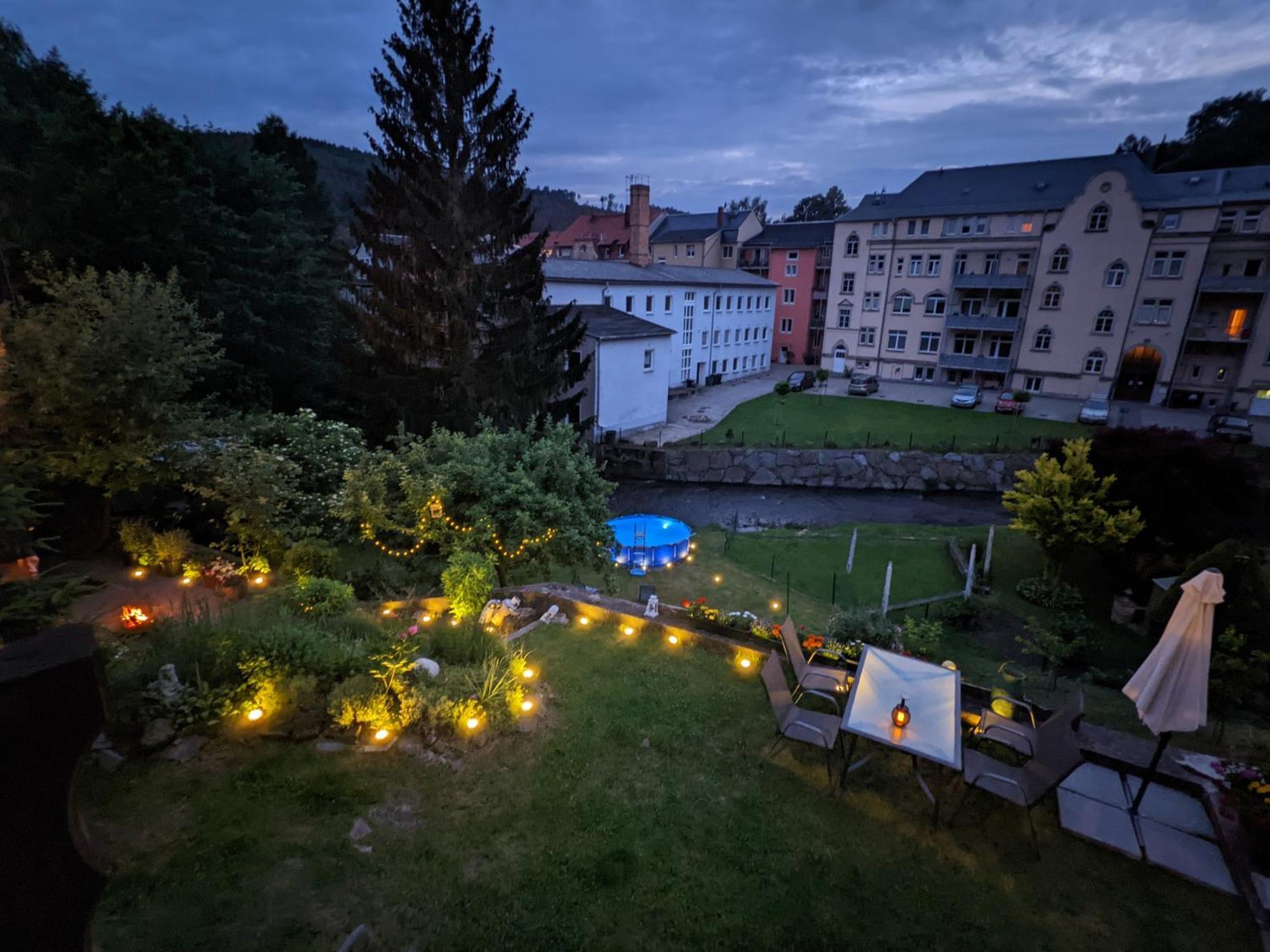 Zi2 - Urlaubsmagie - Whirlpool, Sauna Und Garten Apartman Sebnitz Kültér fotó