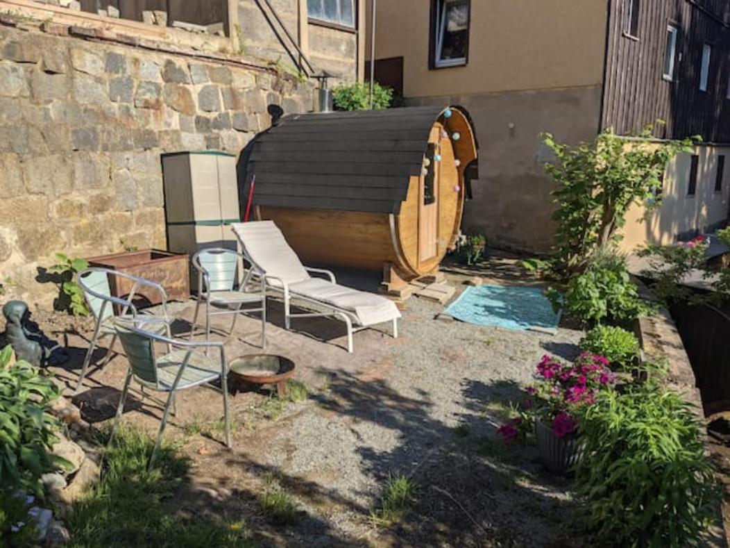Zi2 - Urlaubsmagie - Whirlpool, Sauna Und Garten Apartman Sebnitz Kültér fotó