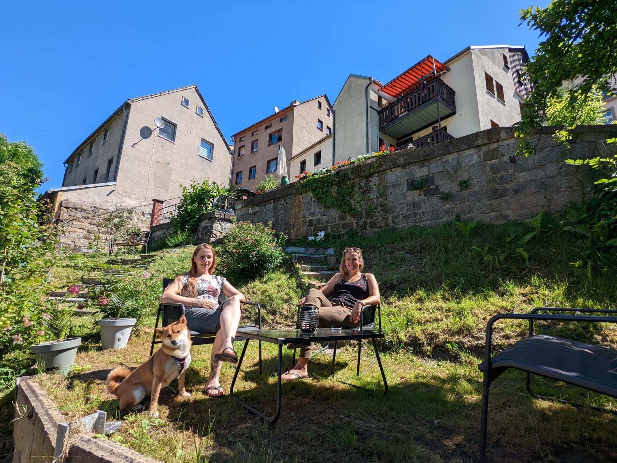 Zi2 - Urlaubsmagie - Whirlpool, Sauna Und Garten Apartman Sebnitz Kültér fotó