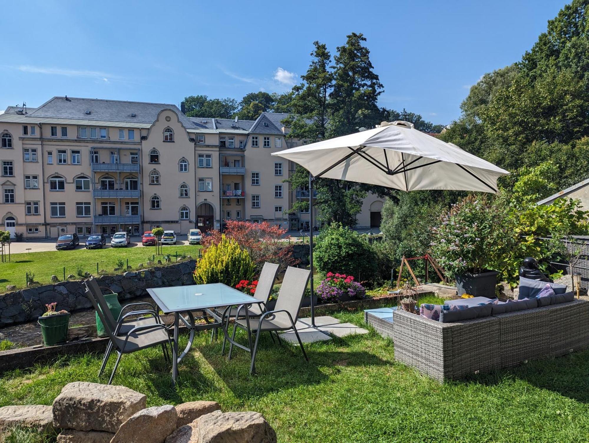 Zi2 - Urlaubsmagie - Whirlpool, Sauna Und Garten Apartman Sebnitz Kültér fotó