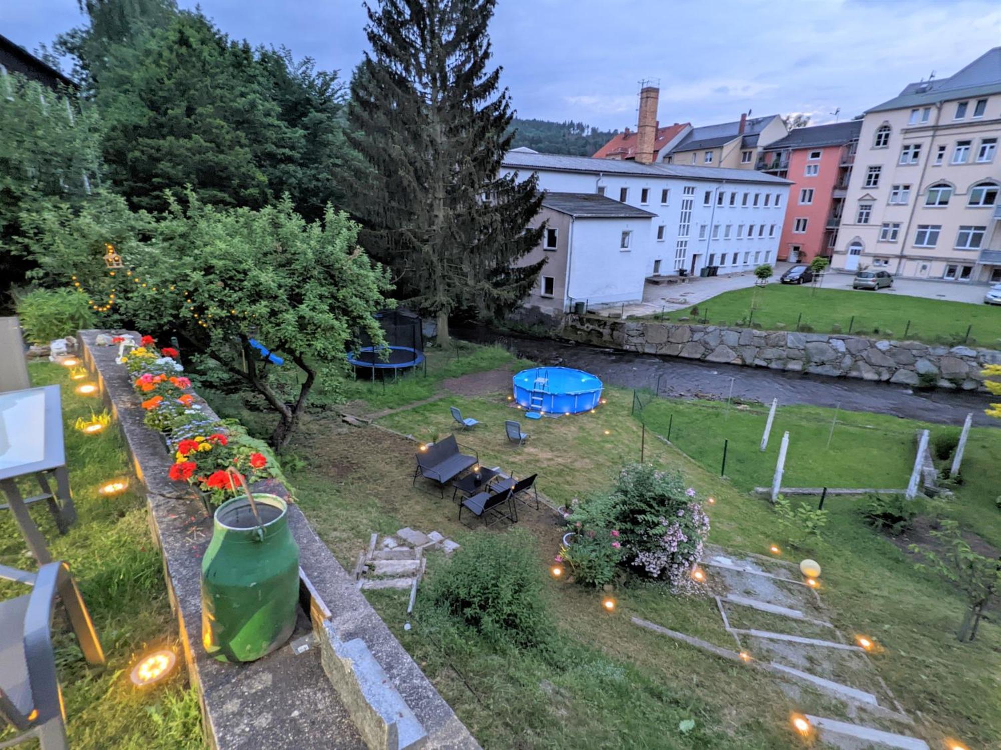 Zi2 - Urlaubsmagie - Whirlpool, Sauna Und Garten Apartman Sebnitz Kültér fotó