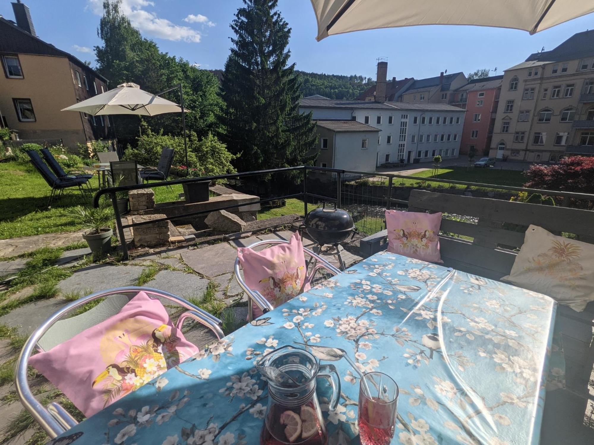 Zi2 - Urlaubsmagie - Whirlpool, Sauna Und Garten Apartman Sebnitz Kültér fotó