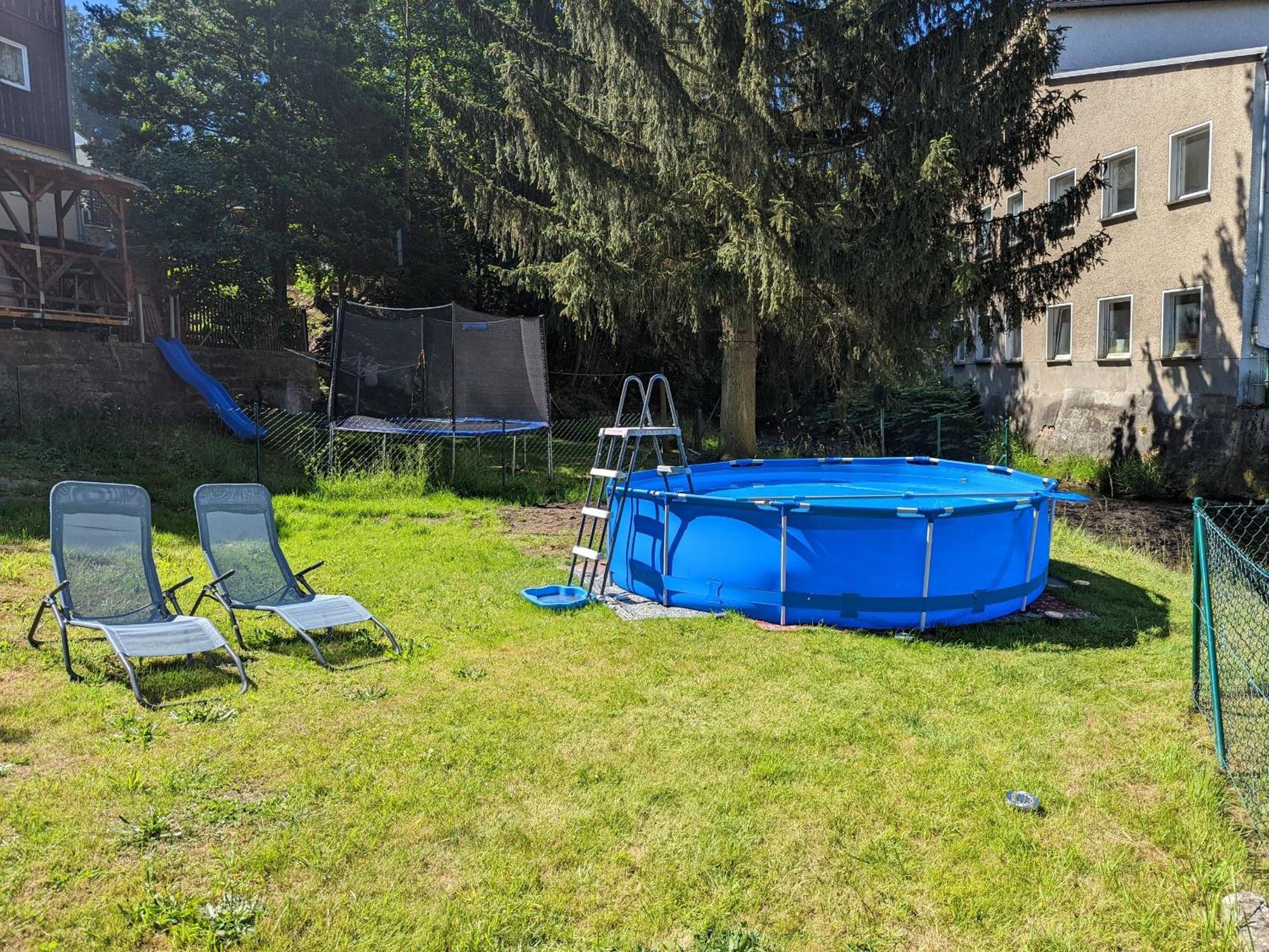 Zi2 - Urlaubsmagie - Whirlpool, Sauna Und Garten Apartman Sebnitz Kültér fotó